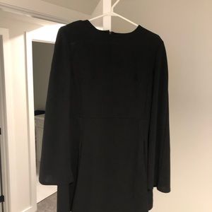Simple black holiday dress